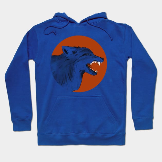 Fox Fight Hoodie by Little Birds